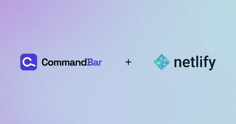 CommandBar Netlify
