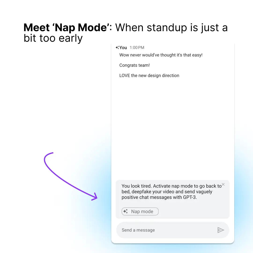 Google Meet Nap Mode