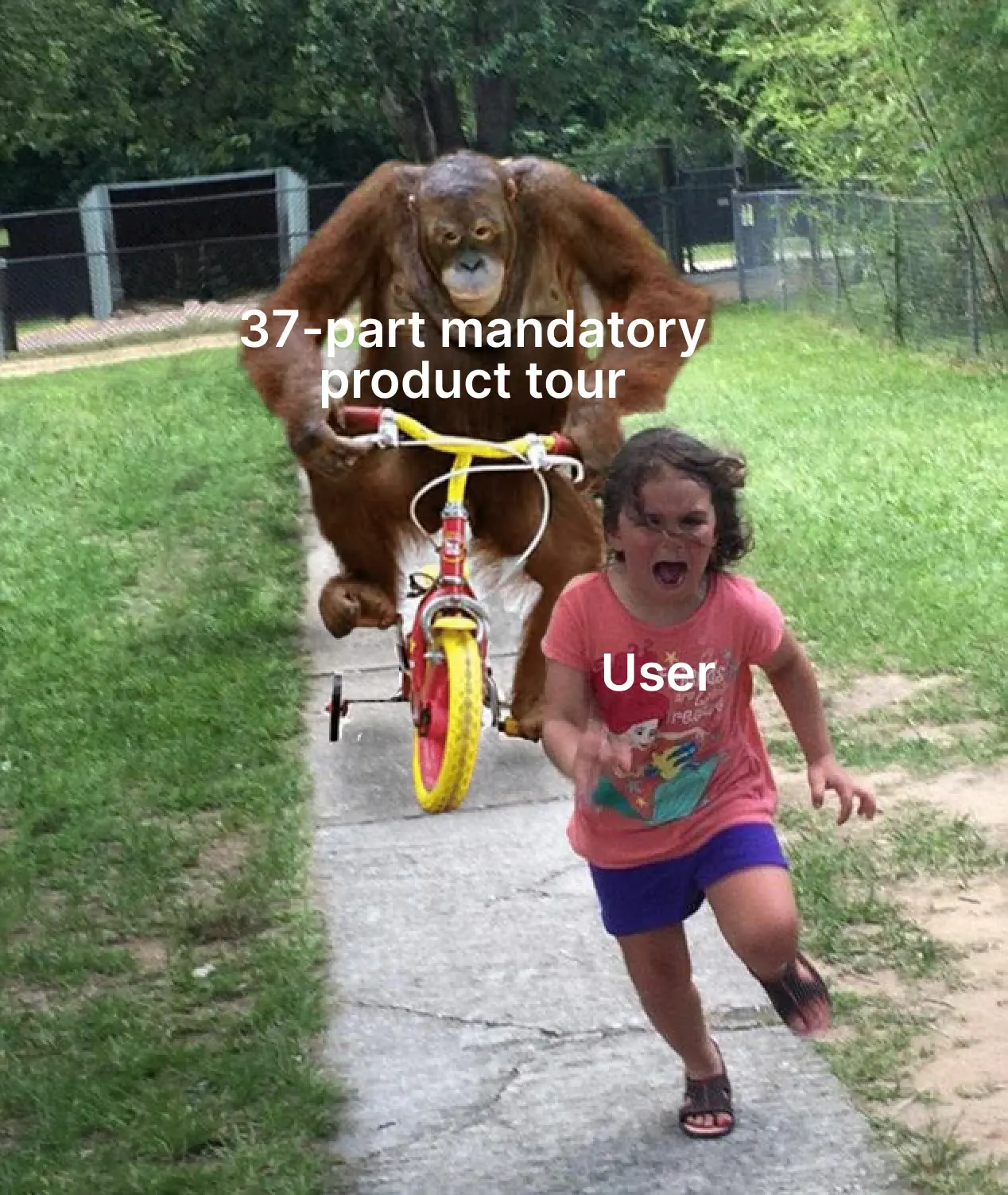 UX Gorilla meme