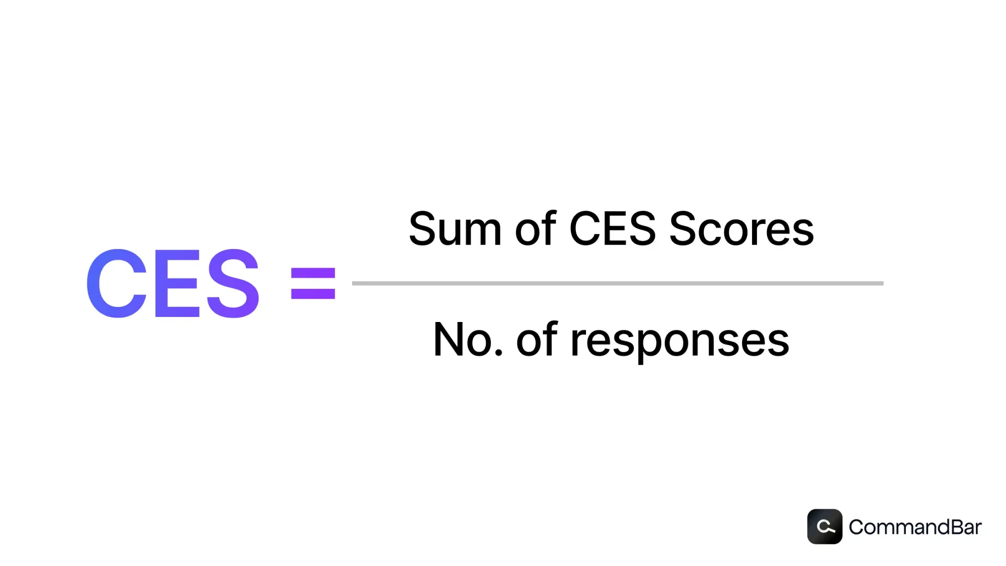 CES simple formula