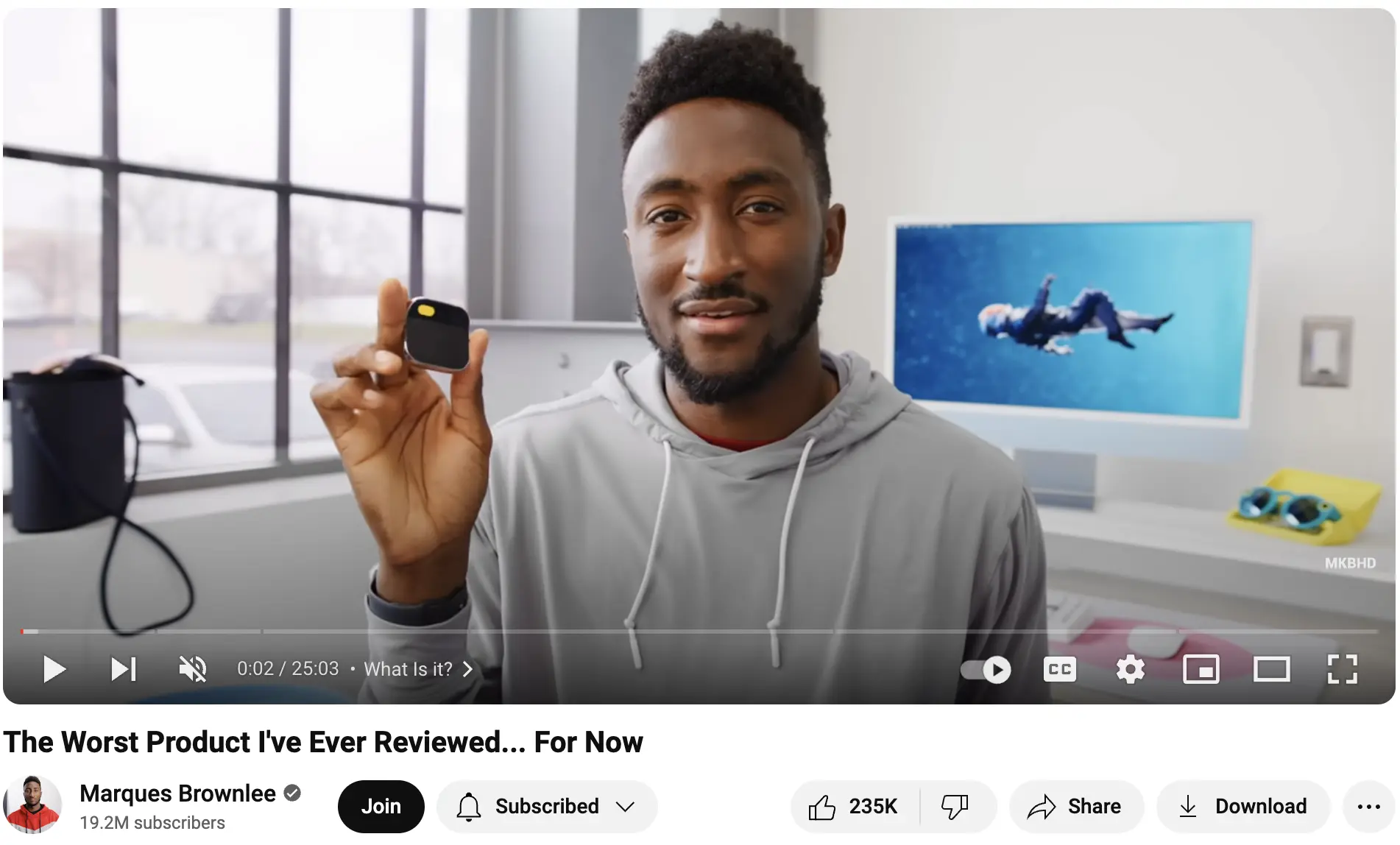 MKBHD Humane Pin