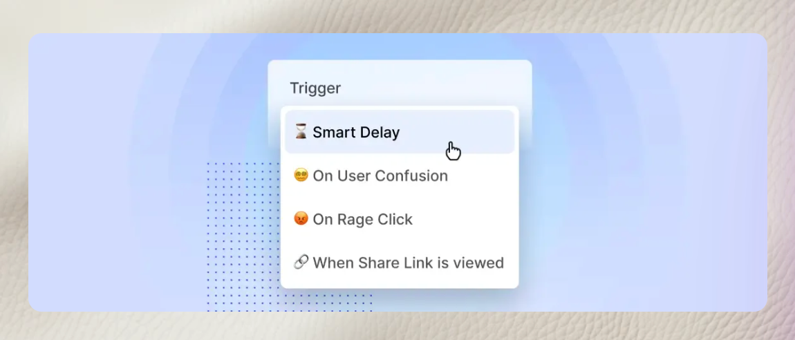 Smart triggers in Command AI