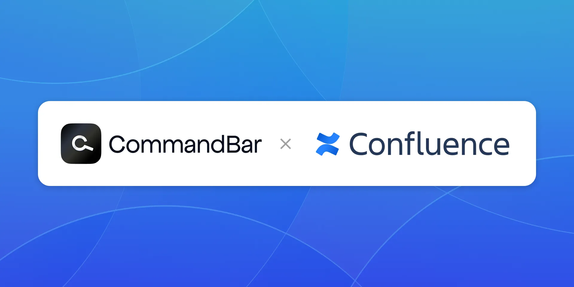CommandBar + Confluence