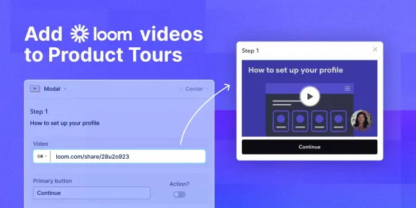 New integration: Add Loom to Product Tours