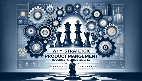 Why strategic product management requires a unique skill set